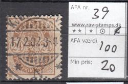 Ugeauktion 877 - AFA 37 - 39 #49048