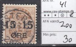 Ugeauktion 826 - AFA 40 - 46 #16012