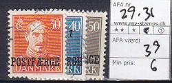 Ugeauktion 877 - Postfærge 31 - 35 #111006