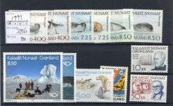 Ugeauktion 877 - Grønland. Årssæt. 1990 - 1999 #247010