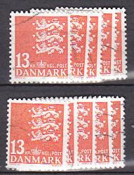 Ugeauktion 877 - Rigsvåben bundter 10 kr til 18 kr. #306058