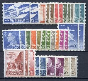 Ugeauktion 825 - Årssæt 1960- 1969 #63008