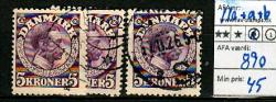 Ugeauktion 877 - AFA 106 - 110b #67082
