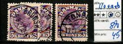 Ugeauktion 877 - AFA 106 - 110b #67084