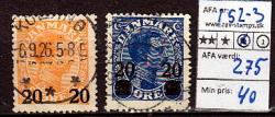 Ugeauktion 877 - AFA 151 - 153 #79054