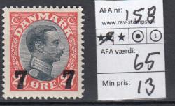 Ugeauktion 877 - Postfrisk BT. AFA 154 - 159 #123044