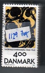 Ugeauktion 877 - Bundter AFA 1126 - 1129 #394030