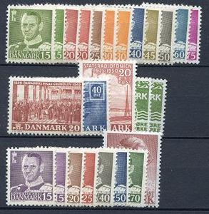 Ugeauktion 825 - Årssæt 1933- 1959 #62054