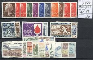 Ugeauktion 877 - Årssæt 1970- 1979 #96024