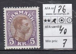 Ugeauktion 823 - Ustemplede BT. AFA 167 - 185a #128042