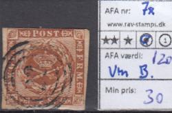 Ugeauktion 824 - AFA 7 - 10 #7040