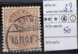 Ugeauktion 892 - AFA 37 - 39 #39058