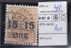 Ugeauktion 825 - AFA 40 - 46 #16010