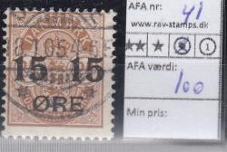 Ugeauktion 825 - AFA 40 - 46 #16016