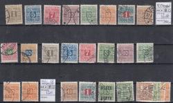 Ugeauktion 877 - Avisporto og  Porto sæt. Komplette. minus 50 %. #217032