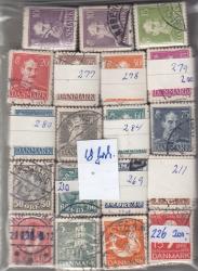 Ugeauktion 876 - Danske  Bundtsæt minus 50 %.. #5046
