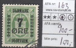 Ugeauktion 877 - AFA 160 - 166 #82026
