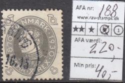 Ugeauktion 877 - AFA 186 - 189 #89004
