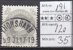 Ugeauktion 877 - AFA 190 - 191 #90008