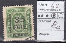 Ugeauktion 880 - AFA 60 - 62a #56022