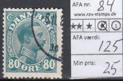 Ugeauktion 877 - AFA 81 - 89 #61012
