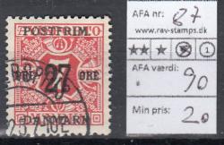Ugeauktion 880 - AFA 81 - 89 #61024