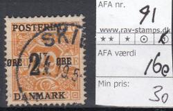 Ugeauktion 878 - AFA 90 - 94 #62036