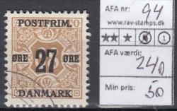 Ugeauktion 878 - AFA 90 - 94 #62040