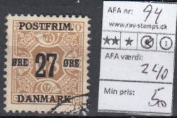 Ugeauktion 878 - AFA 90 - 94 #62042