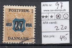 Ugeauktion 877 - AFA 95 - 97 #63056