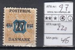 Ugeauktion 877 - AFA 95 - 97 #63058