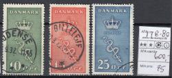 Ugeauktion 877 - AFA 178 - 180 #86004