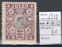 Ugeauktion 880 - DK. Julemærker. 1904 - 1906. #270012