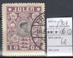 Ugeauktion 880 - DK. Julemærker. 1904 - 1906. #270010
