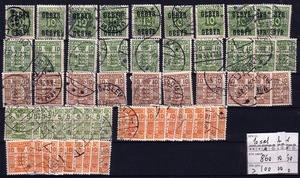 Ugeauktion 877 - Gebyrmærker #231014