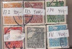 Ugeauktion 876 - Bogtryksbundter 169 - 174. #26158