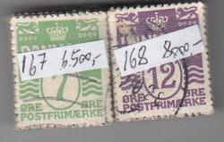 Ugeauktion 877 - AFA 167 - 168 #83042