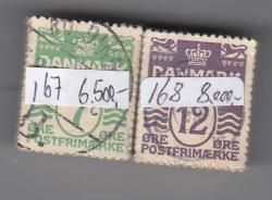 Ugeauktion 877 - AFA 167 - 168 #83046