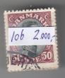 15002: AFA 106. Bundt med 100 stk. Tofarvet. AFA 2.000 kr.