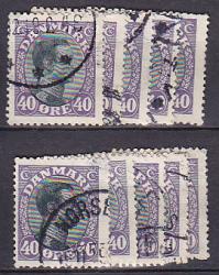 Ugeauktion 877 - Bogtryksbundter 100 - 105a #16042