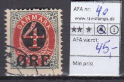 Ugeauktion 880 - AFA 40 - 46 #50002