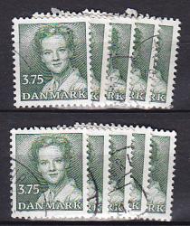 Ugeauktion 877 - Magrethe 2. Type.Cr. 350 øre til 475 øre #36036