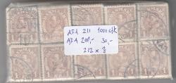 Ugeauktion 877 - Chr. X. Stålstiksbundter og engros #42014