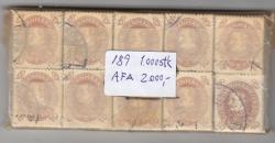 Ugeauktion 877 - Bogtryksbundter 186 - 189 #28010