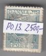 228003: Porto 13. 100 stk. Stemplet bundt. AFA 2.500 kr.