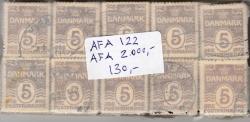 Ugeauktion 898 - Bogtryksbundter 122 - 126 #23070