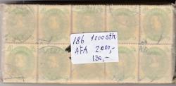 Ugeauktion 894 - Bogtryksbundter 186 - 189 #30078