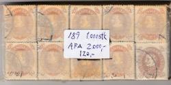 Ugeauktion 894 - Bogtryksbundter 186 - 189 #30080