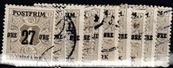 Ugeauktion 893 - Bogtryksbundter 77 - 99 #18078