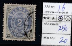 Ugeauktion 901 - AFA 16 - 21 #37002